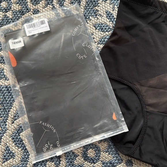 Shapewear Tummy Control High Waist for Women Size Large Black Mesh - Picture 4 of 6